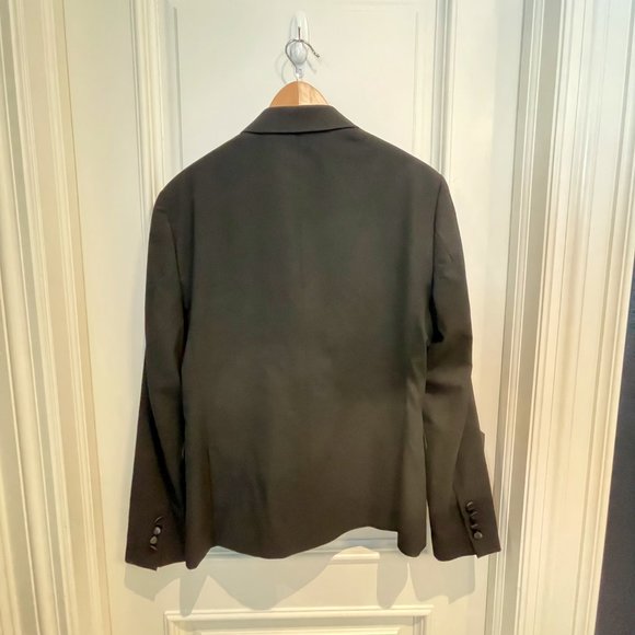 ZARA Man Satin Lapel Tuxedo Suit Jacket - Picture 5 of 6